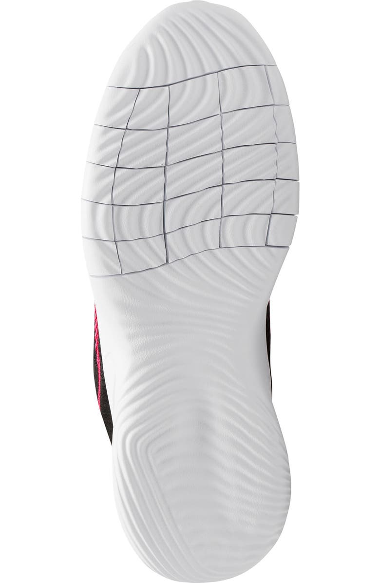 Nike Flex Experience Athletic Sneaker - Wide Width Available, Alternate, color, Black/ Rush Pink-White