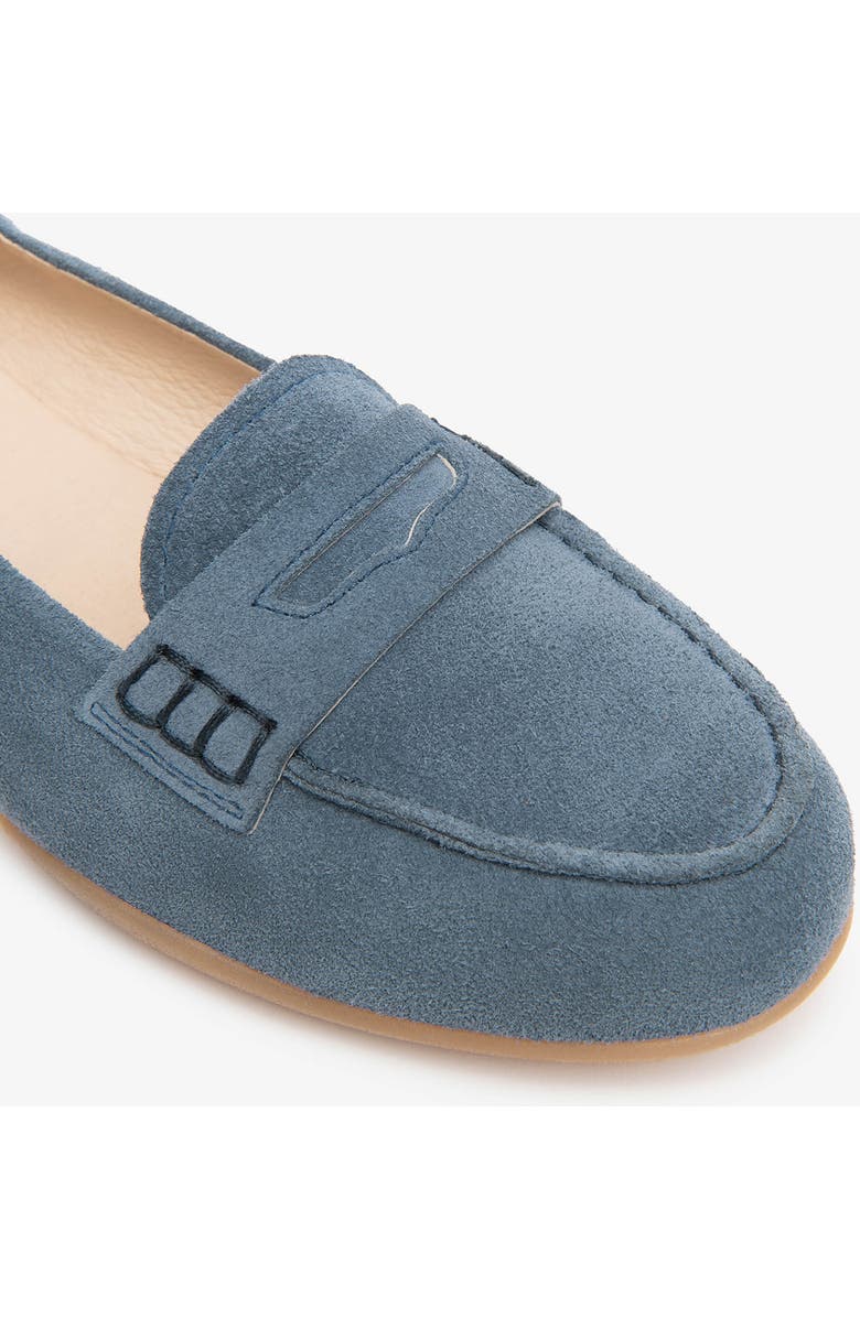 NeroGiardini Sport Penny Loafer, Alternate, color, Denim