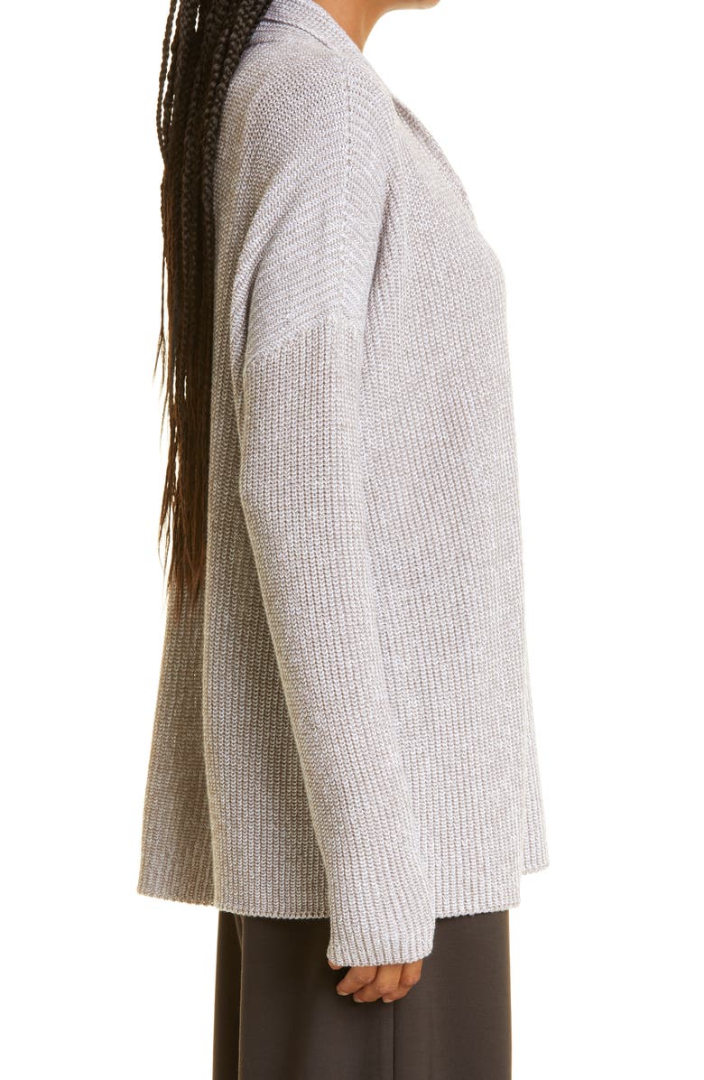 Eileen Fisher Open Knit Cardigan, Alternate, color, 