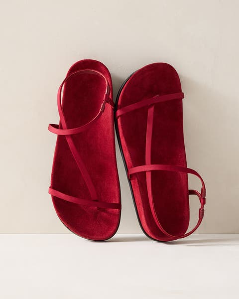 Satin Strappy Wrap Around Sandals