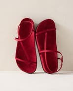 Haven Well Within Satin Strappy Wrap Around Sandals