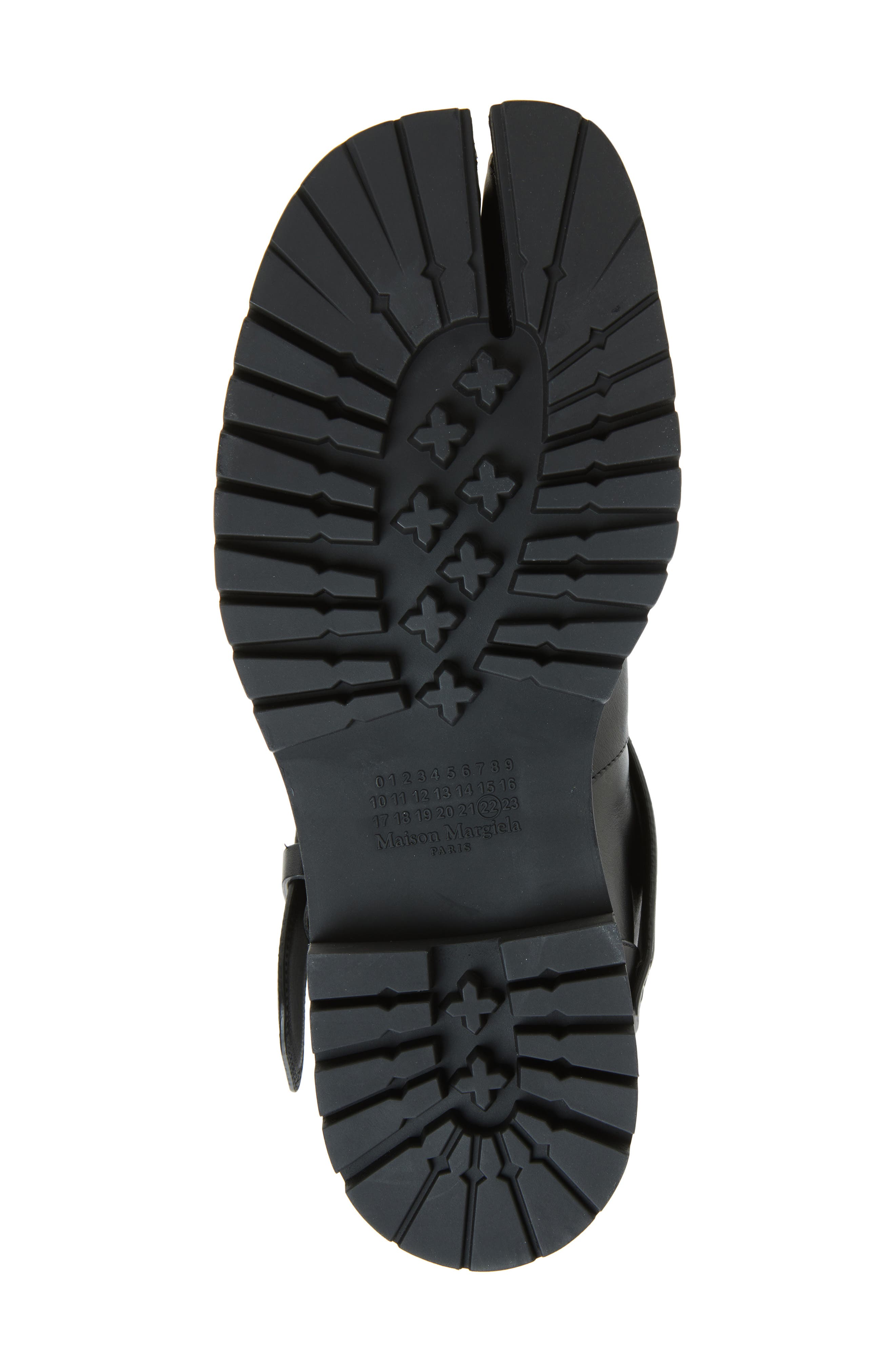 Maison Margiela Tabi County Knee High Boot, Alternate, color, Black