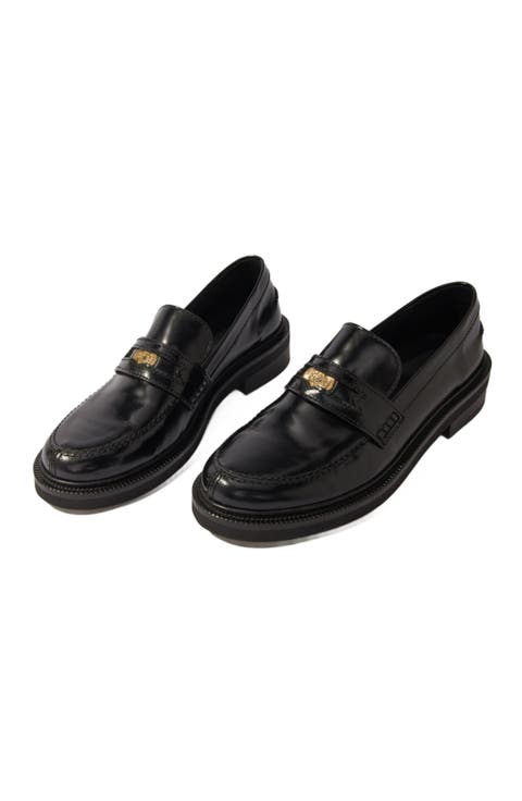 Leather Loafers