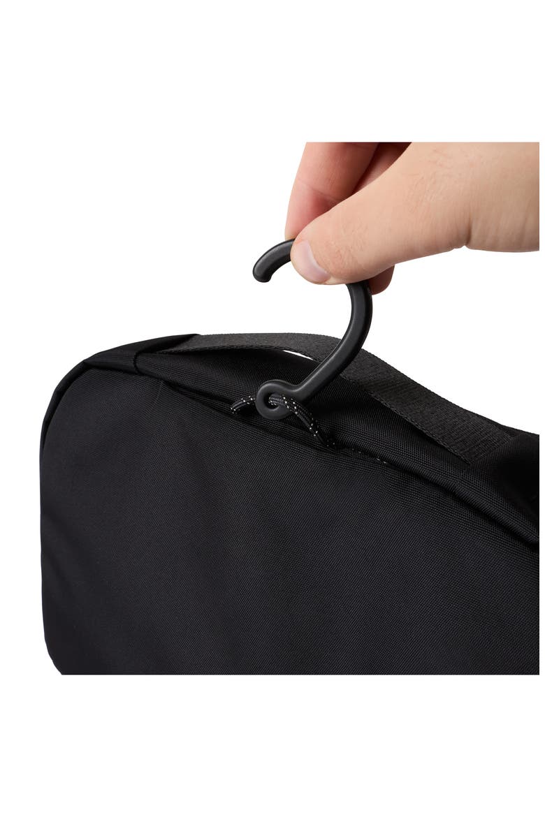 Hanging Water Resistant Toiletry Kit, Alternate, color, BLACK