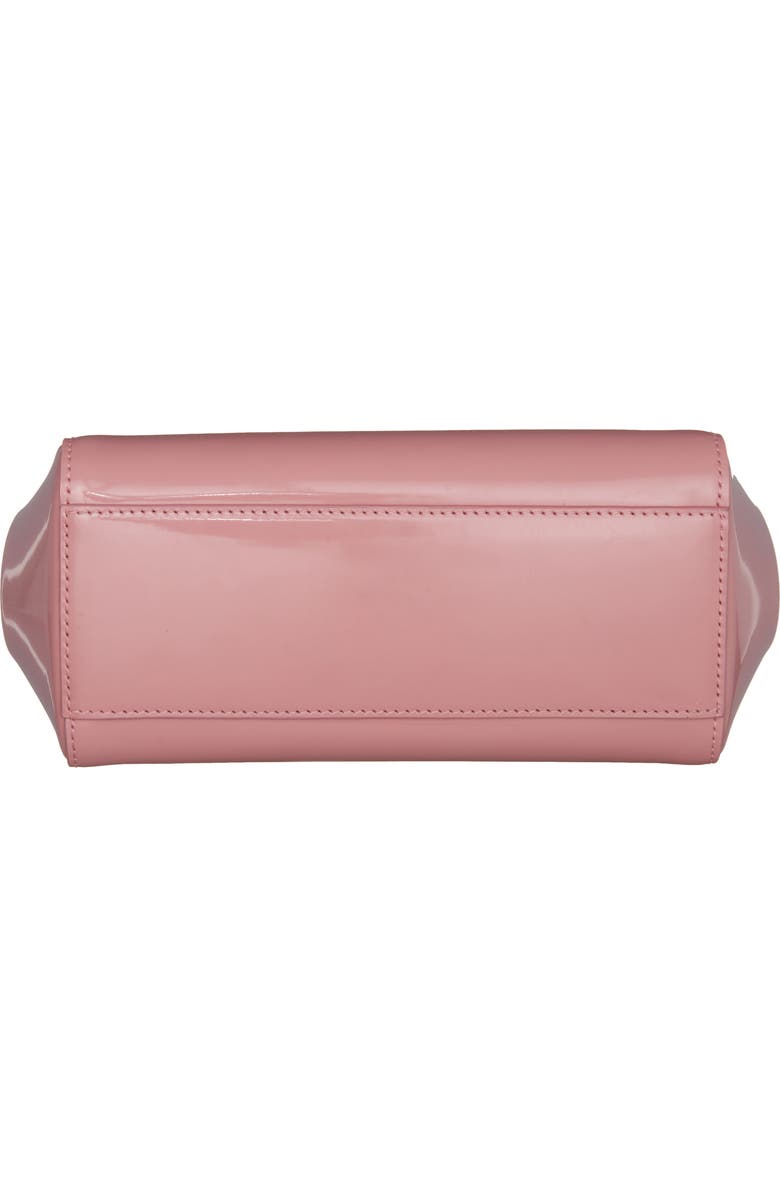 Dolce&Gabbana Sicily Patent Leather Top Handle Bag, Alternate, color, 80405 Rosa