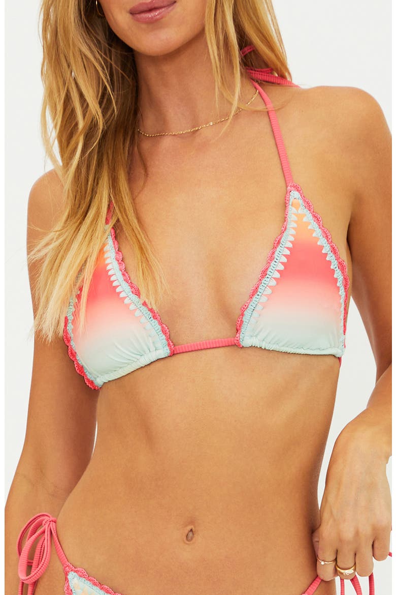 Winona Bikini Top, Main, color, GUAVA JELLY OMBRE