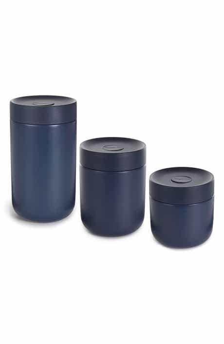 Nommie 3-Piece Stainless Steel Food Container Set