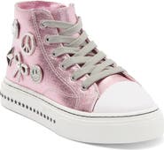 Steve Madden Kids' Jmistee High Top Platform Sneaker