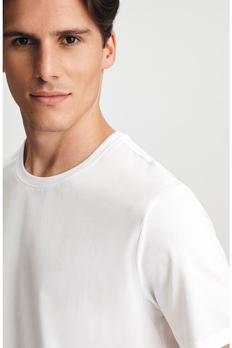 Crewneck T-Shirt, Alternate, color, WHITE