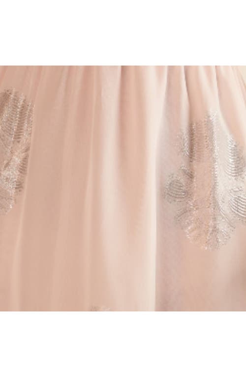 Cynthia Rowley Silk Lurex Dolman Sleeve Mini Dress In Pink