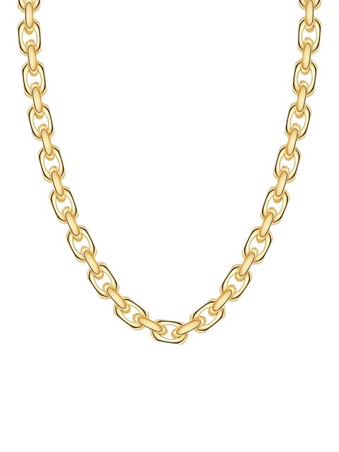 14k Gold Women's 24" Chain Necklace 42 Grams 8.5mm Thick