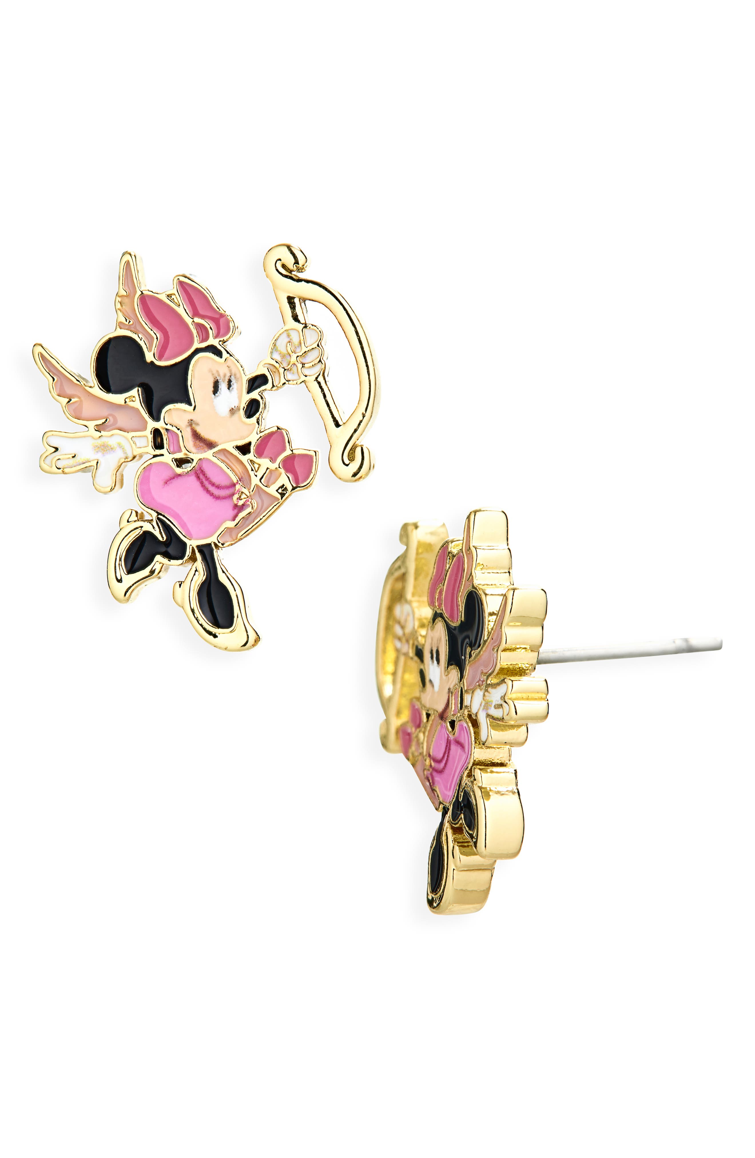 BaubleBar Disney Minnie Mouse Stud Earrings
