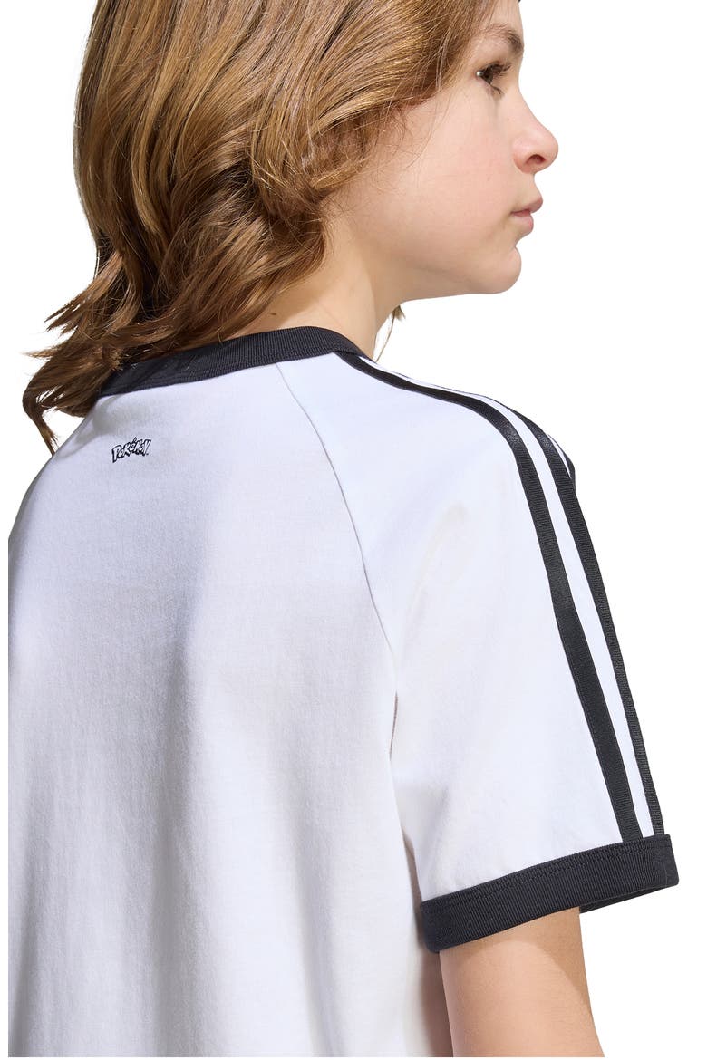 Kids' Graphic Ringer T-Shirt, Alternate, color, WHITE