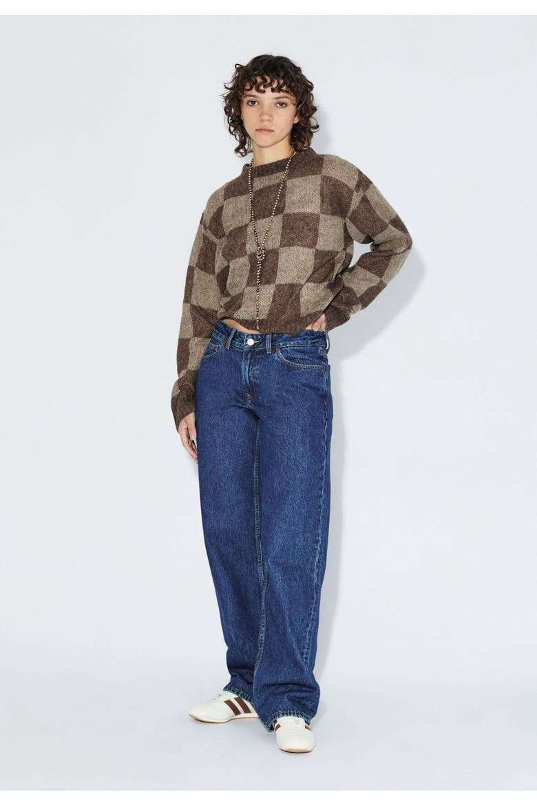Nika Mid Straight Jeans, Alternate, color, Stream Dark Retro Vintage