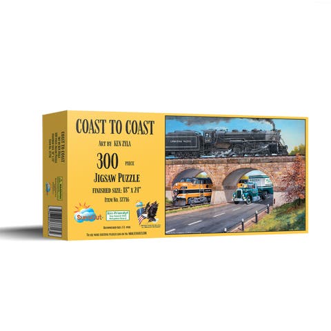 Coast to Coast 300 piece Jigsaw Puzzle for Adults
