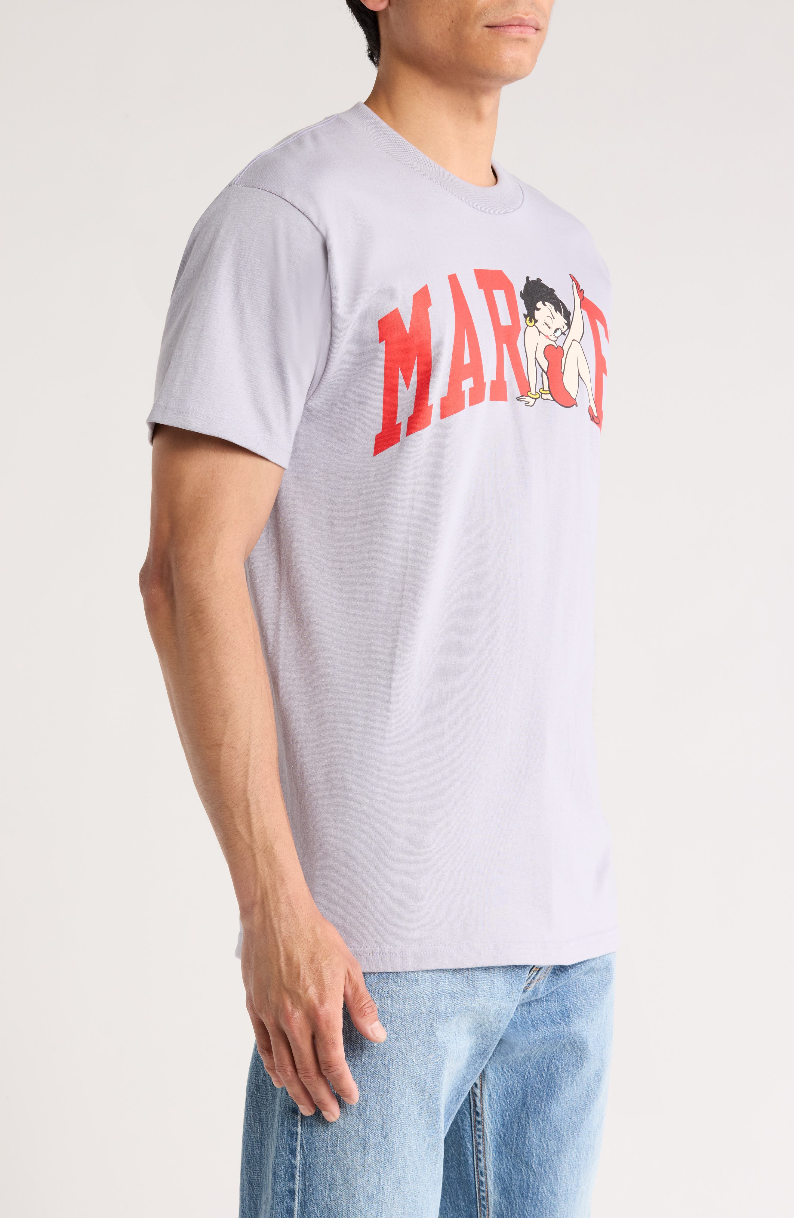 MARKET Betty Boop Arch Logo Graphic T-Shirt (Men) | Nordstromrack