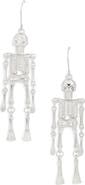 Leith Skeleton Drop Earrings