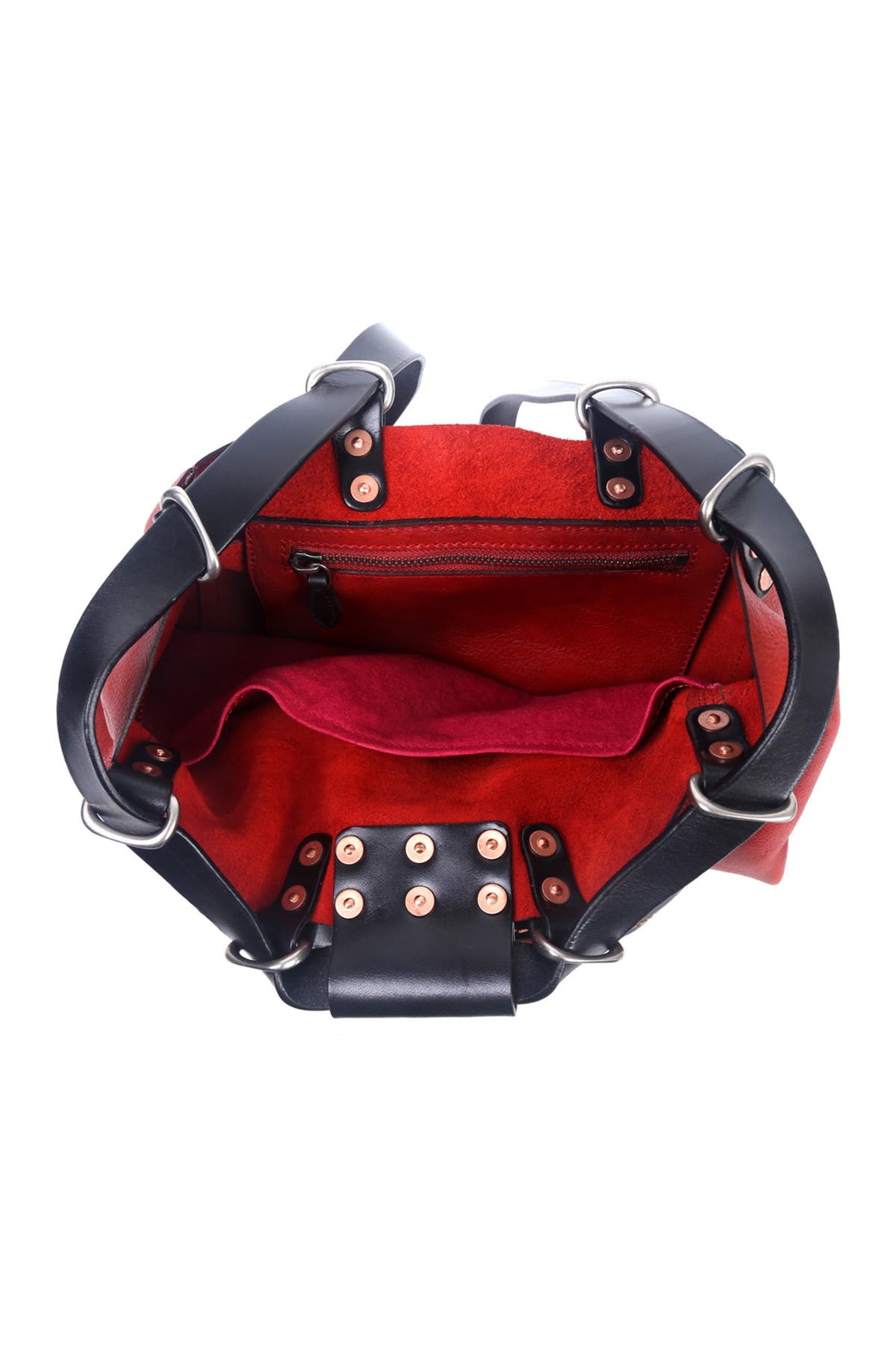 OLD TREND Stars Align Leather Bucket Backpack, Alternate, color, 