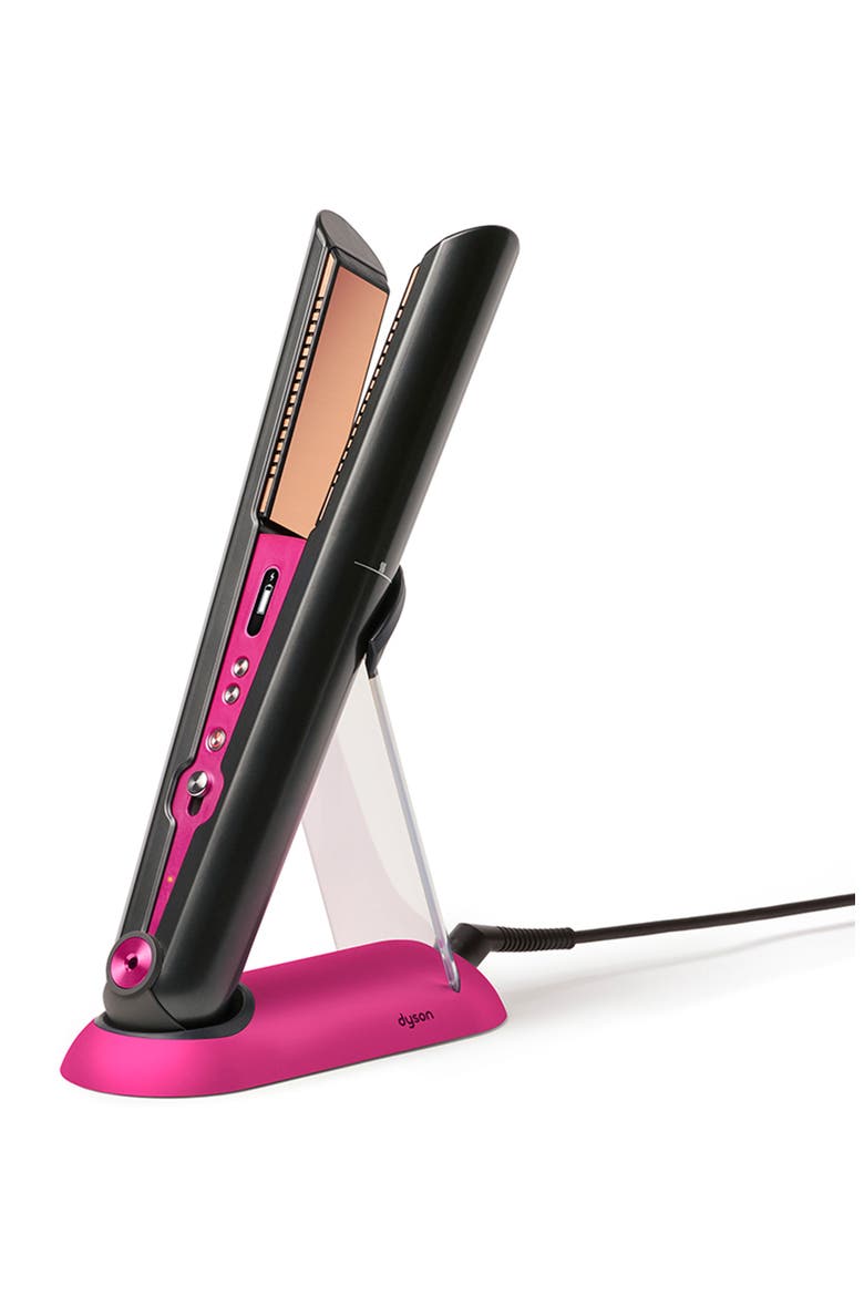 Corrale™ Straightener - Refurbished, Alternate, color, NICKEL/ FUCHSIA