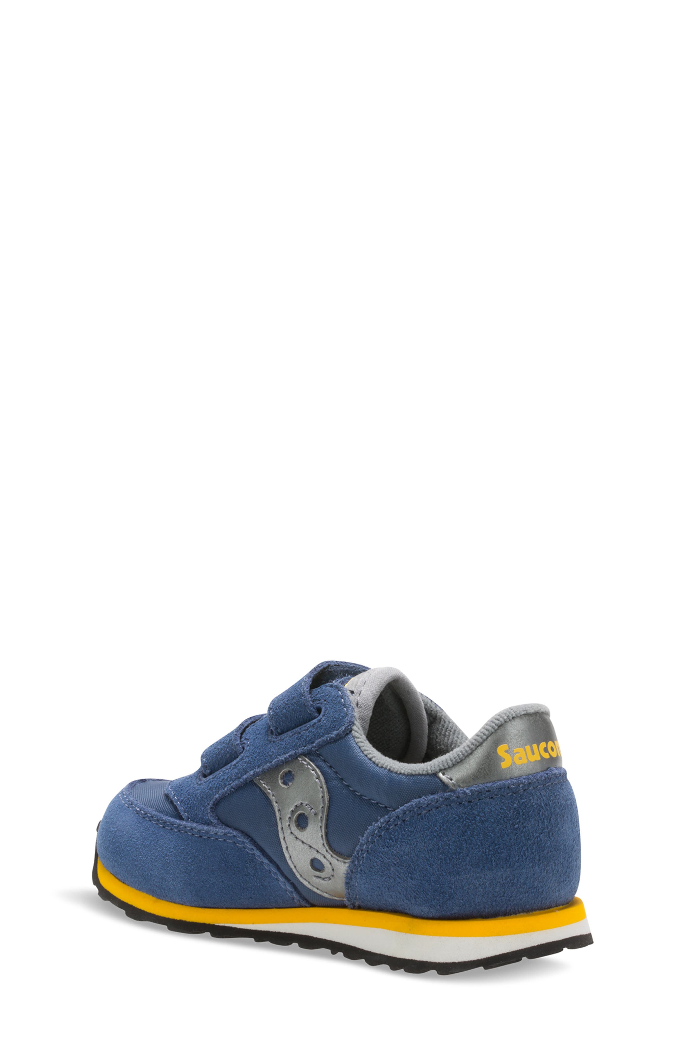 Jazz Sneaker, Alternate, color, BLUE/ GREY