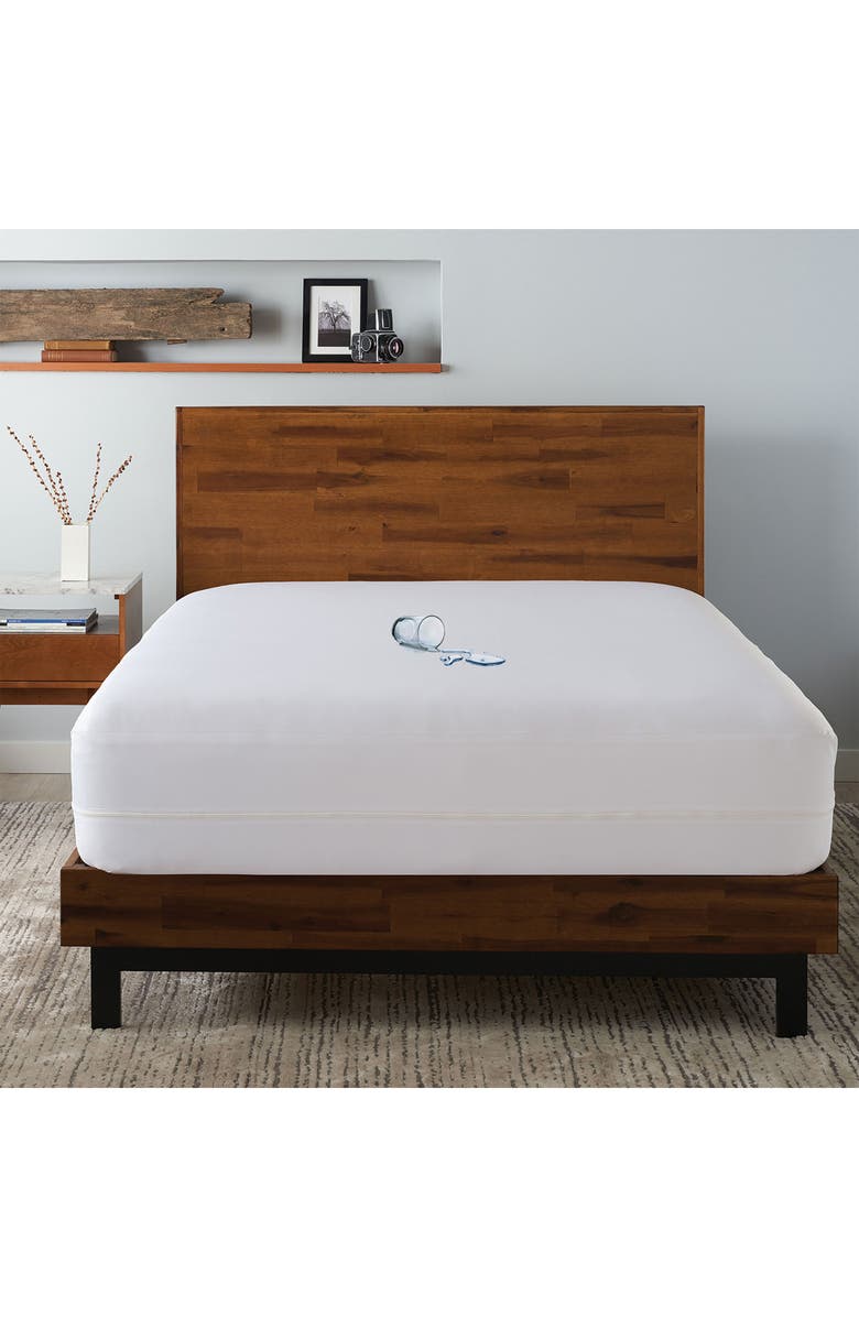 ELLA JAYNE HOME Allergy Free Zipper Mattress/Boxspring Encasement, Alternate, color, White