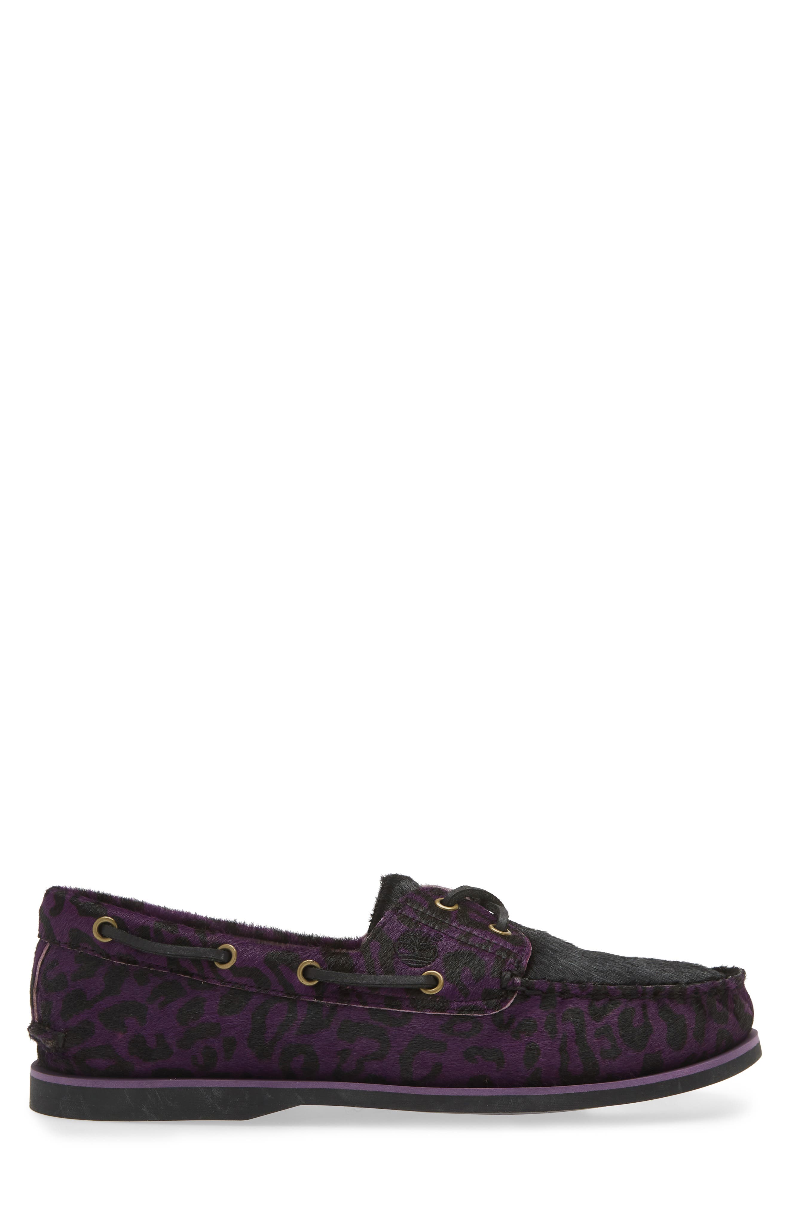 Timberland x Wacko Maria Genuine Calf Hair Boat Shoe, Alternate, color, 