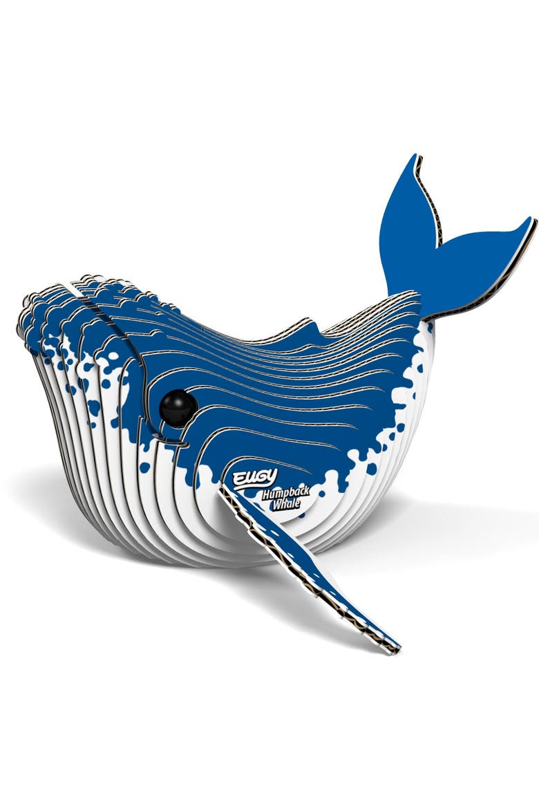 Humpback Whale 3D Puzzle, Alternate, color, No Color