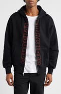 PLEASURES Impact Zip Graphic Hoodie