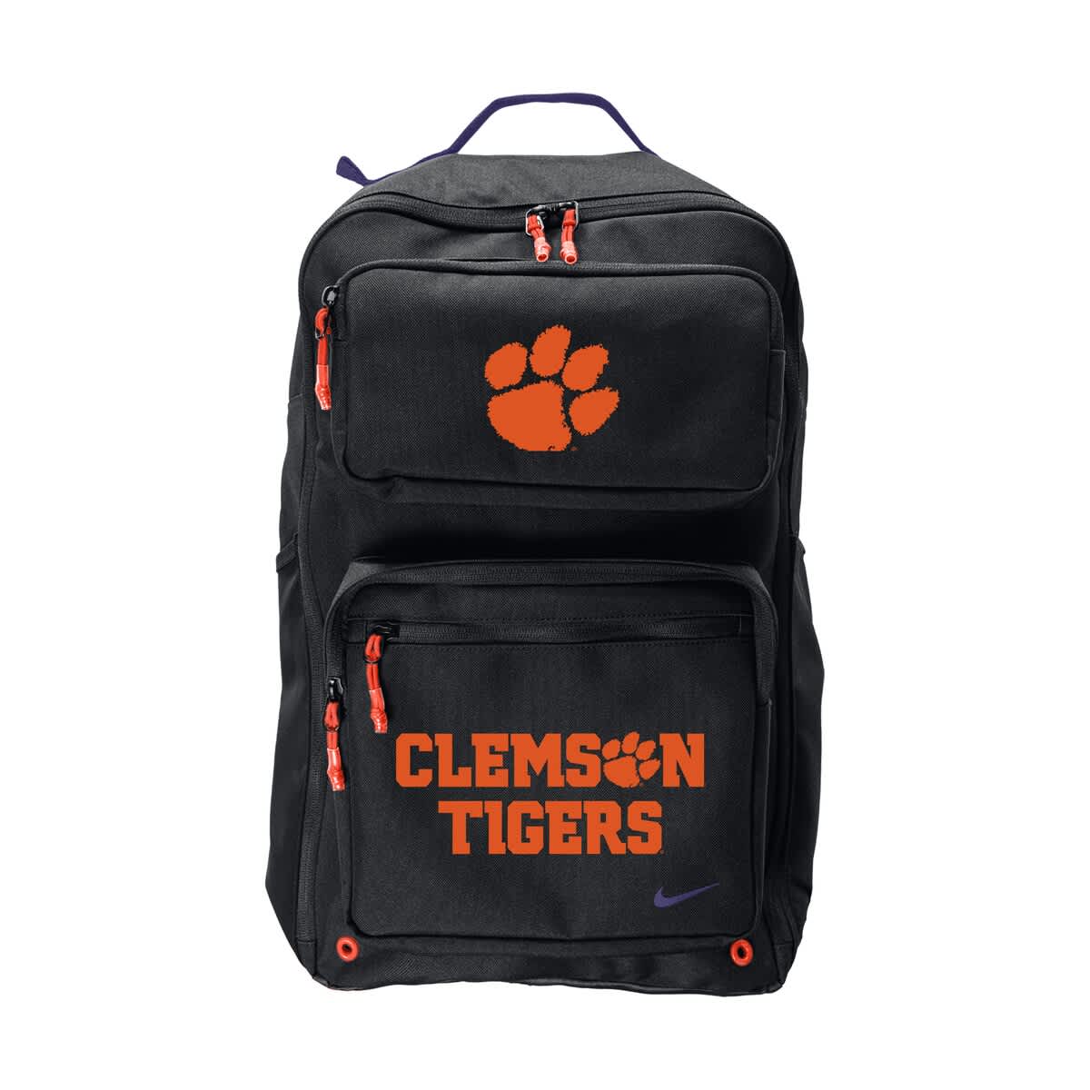 Nike Clemson Tigers Utility Speed Backpack, Main, color, 