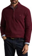 Polo Ralph Lauren Big & Tall Pima Cotton 1/2-Zip Sweater