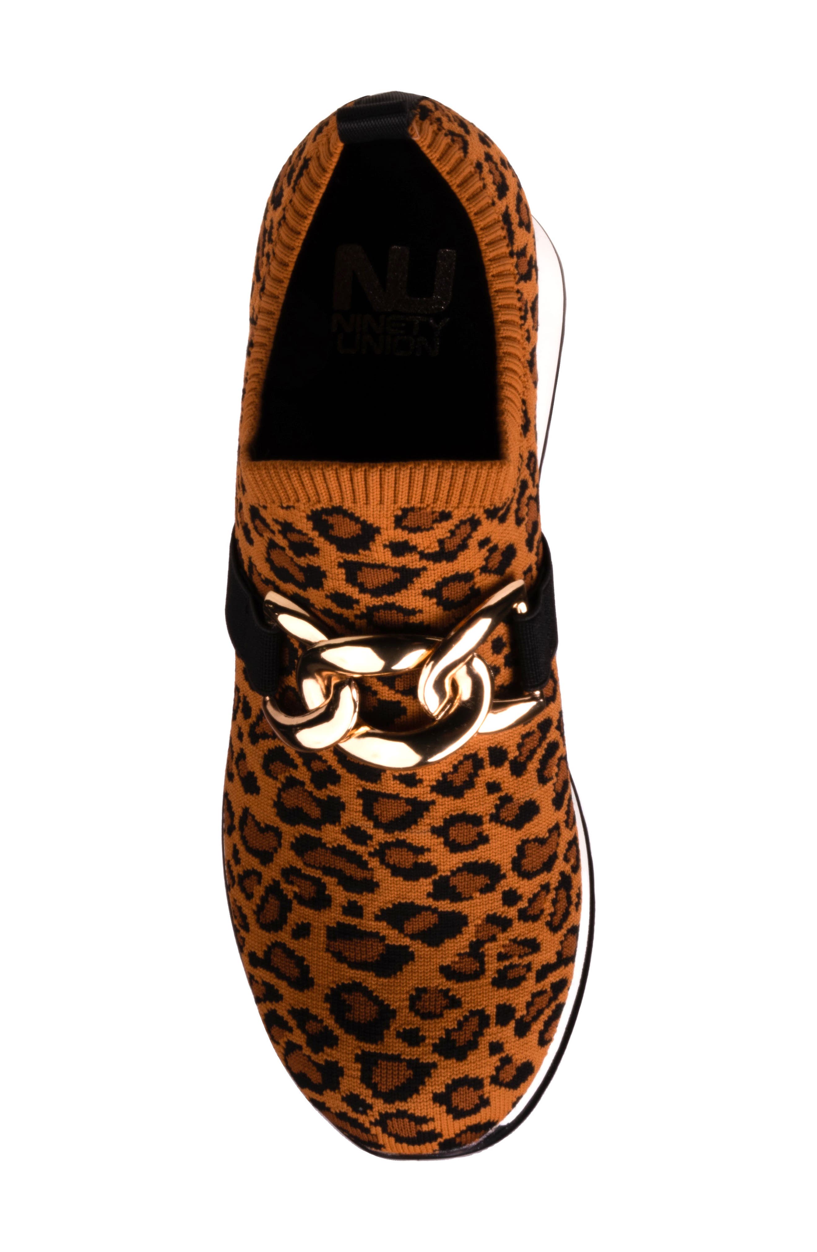 NINETY UNION Boston Slip-On Sneaker, Alternate, color, Leopard