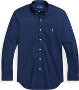Polo Ralph Lauren Classic Fit Stretch Cotton Poplin Button-Down Shirt