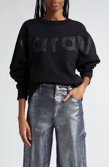 Isabel Marant Étoile Houston Logo Graphic Sweatshirt