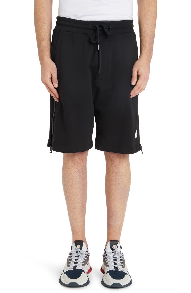 Moncler Logo Shorts, Main, color, 