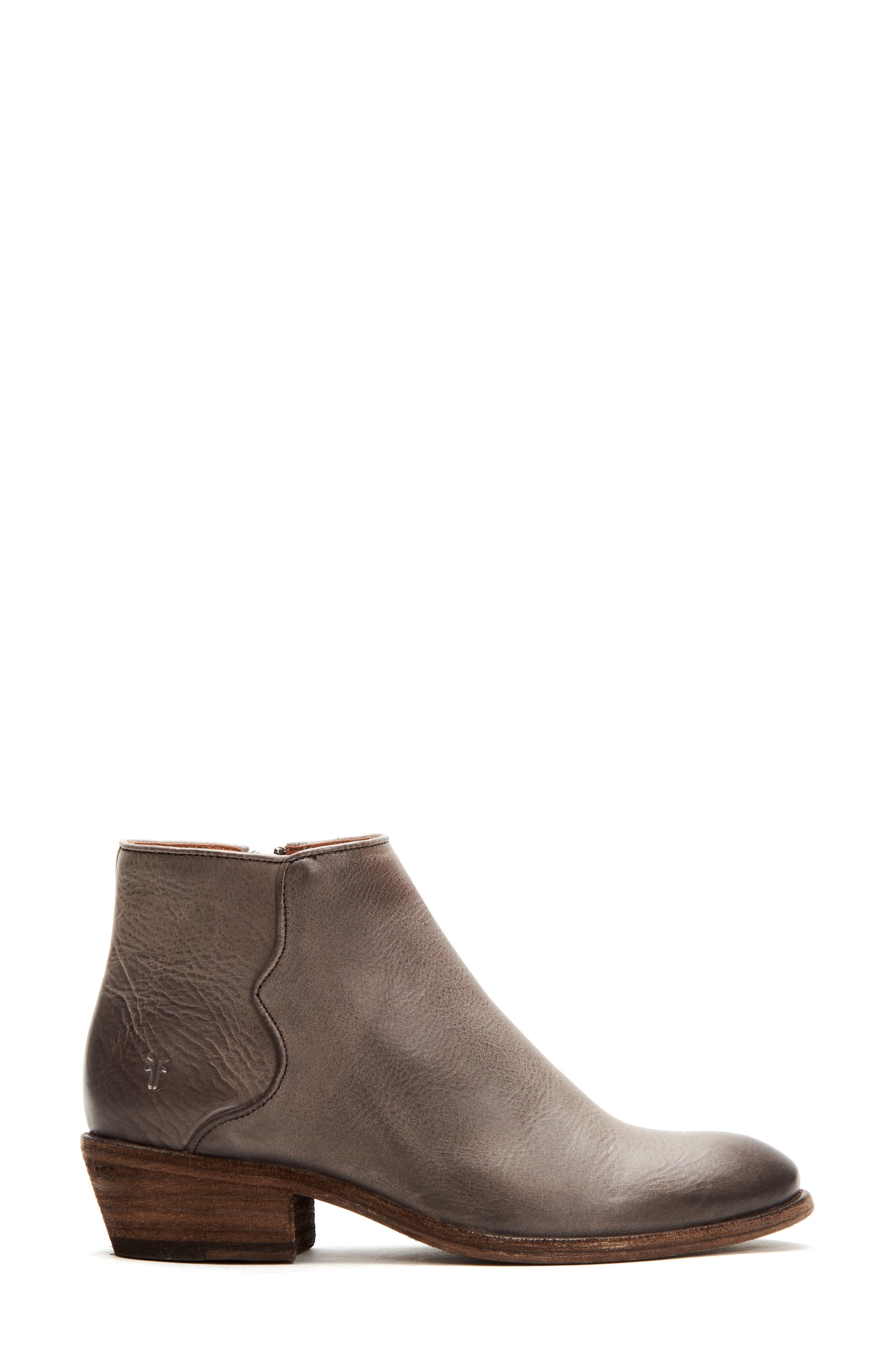 Carson Piping Bootie, Alternate, color, GRAPHITE