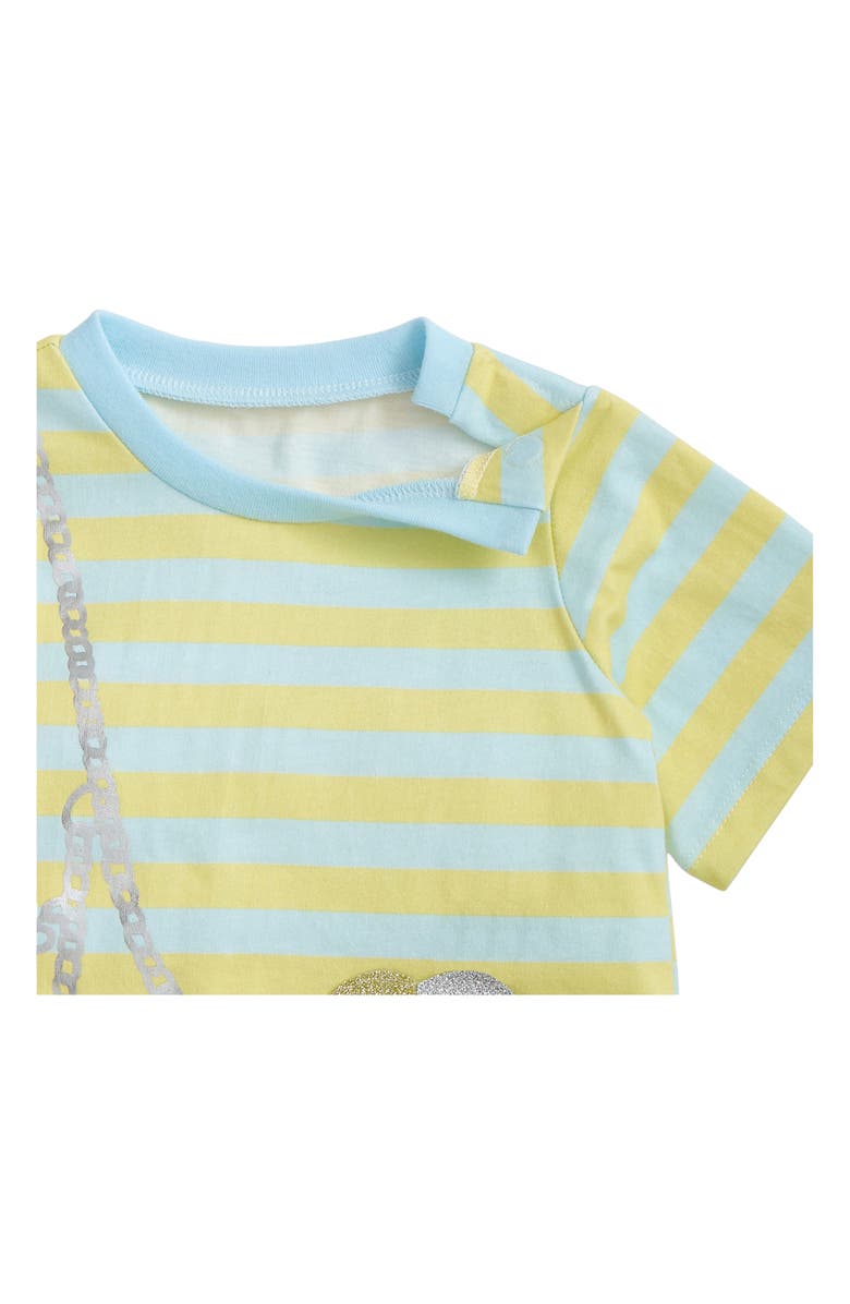 Magnetic Me Kids' Fidget Appliqué Cotton Jersey T-Shirt & Shorts Set, Alternate, color,