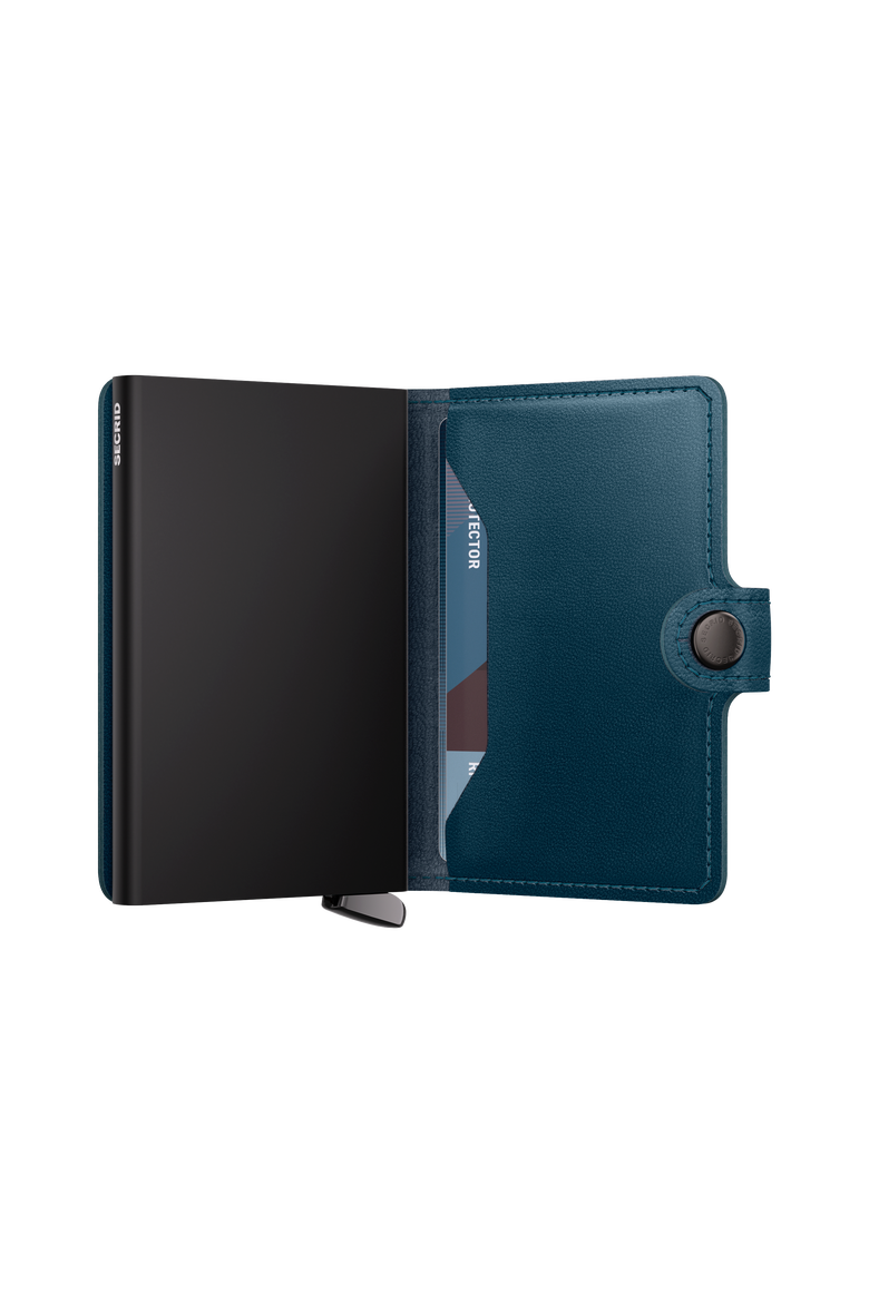 Premium Miniwallet+ Emboss Lines, Alternate, color, Teal