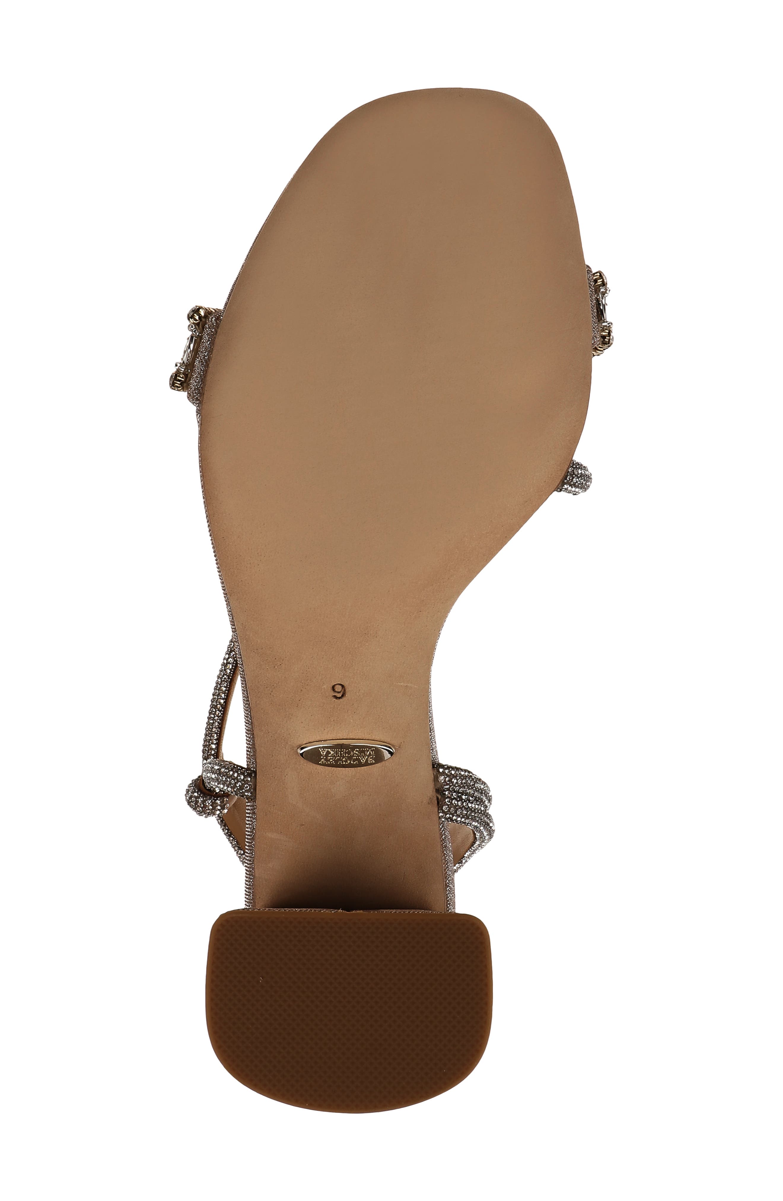 Badgley Mischka Collection Naomi Slingback Sandal, Alternate, color, Champagne