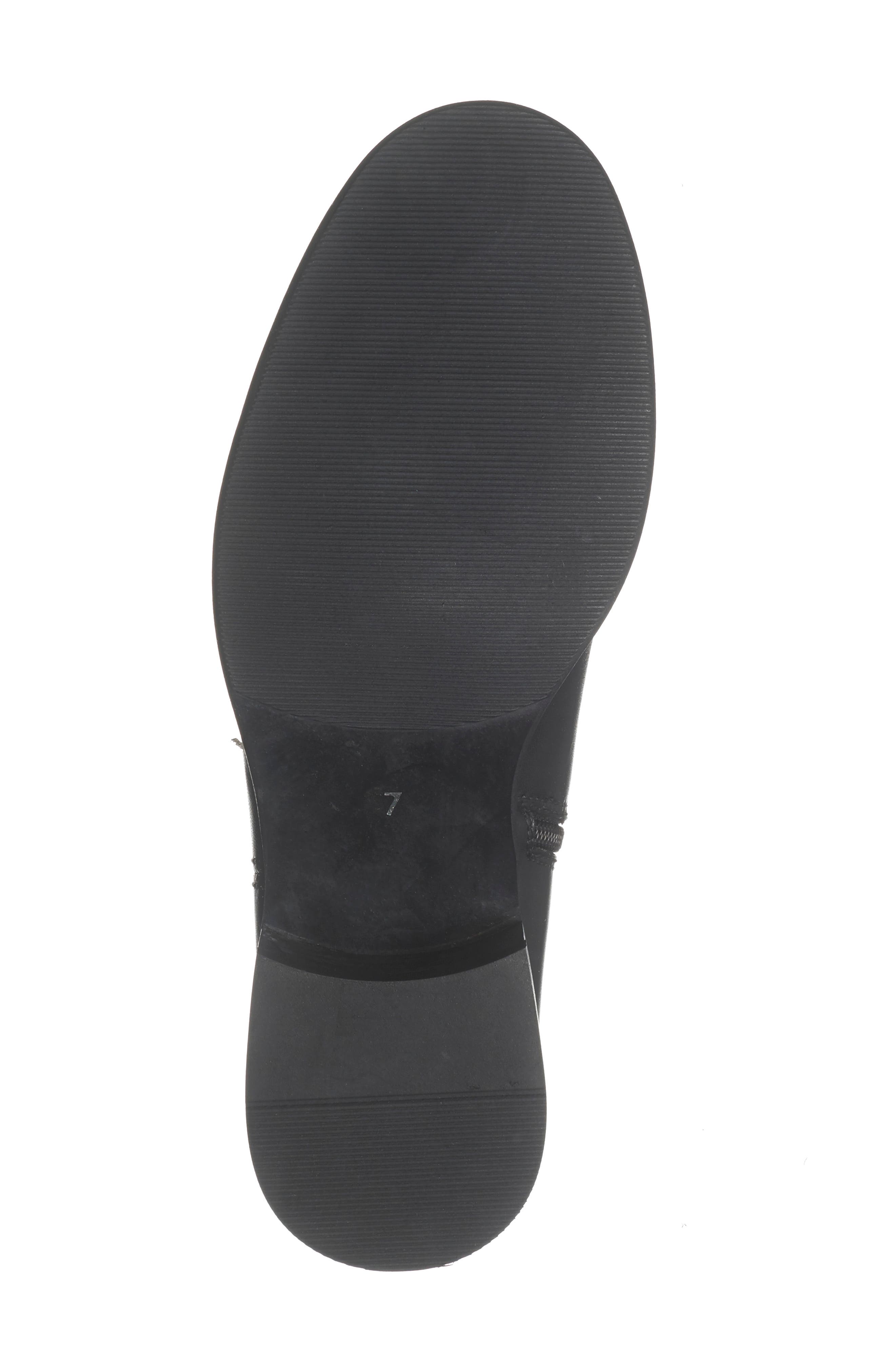 La Canadienne Arya Leather Boot, Alternate, color, Black Leather