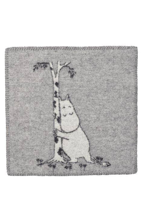 Kids' Handmade Moomin Woven Wool Seat Pad