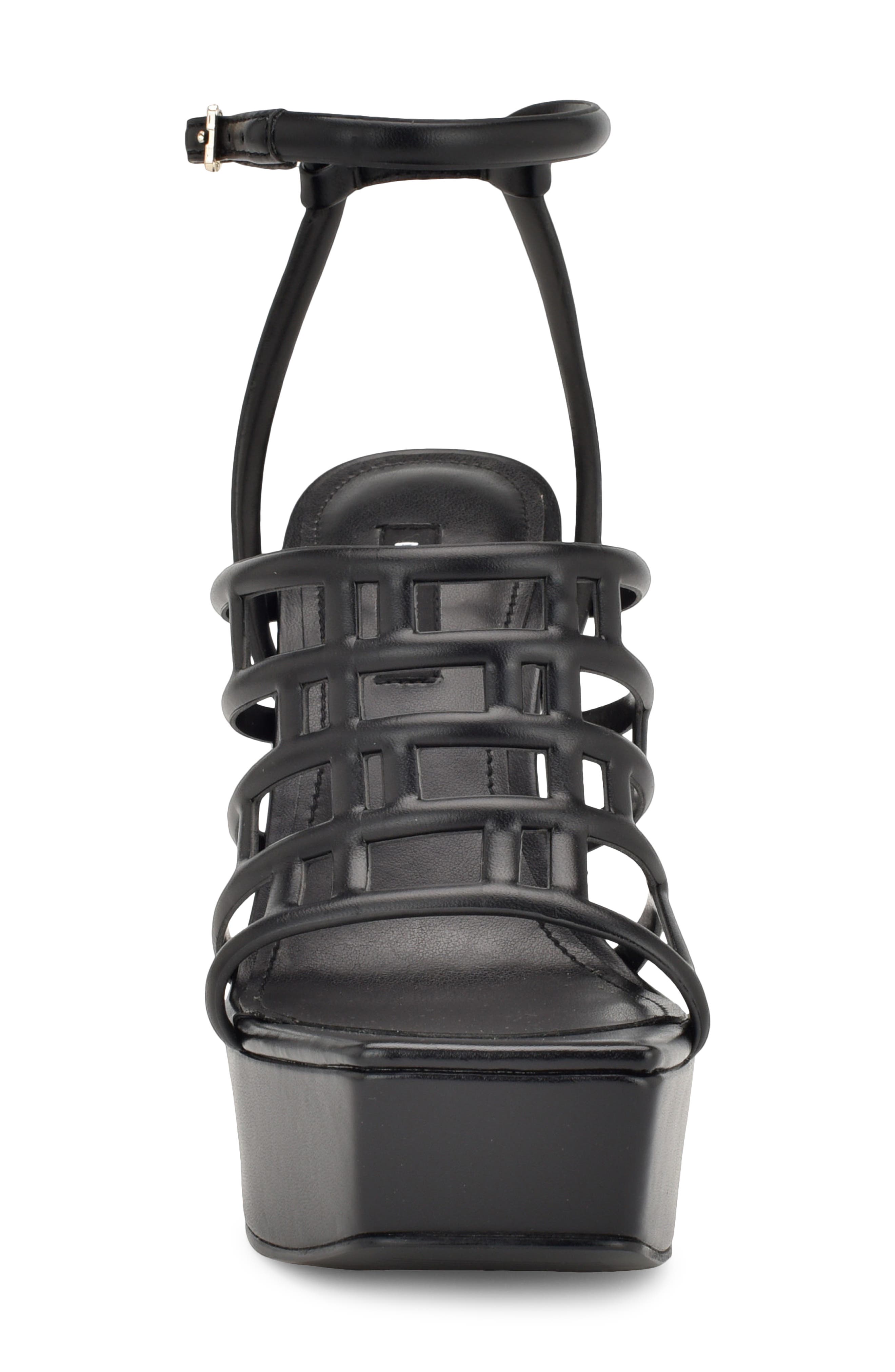 Nine West Kelinda Ankle Strap Platform Sandal, Alternate, color, 