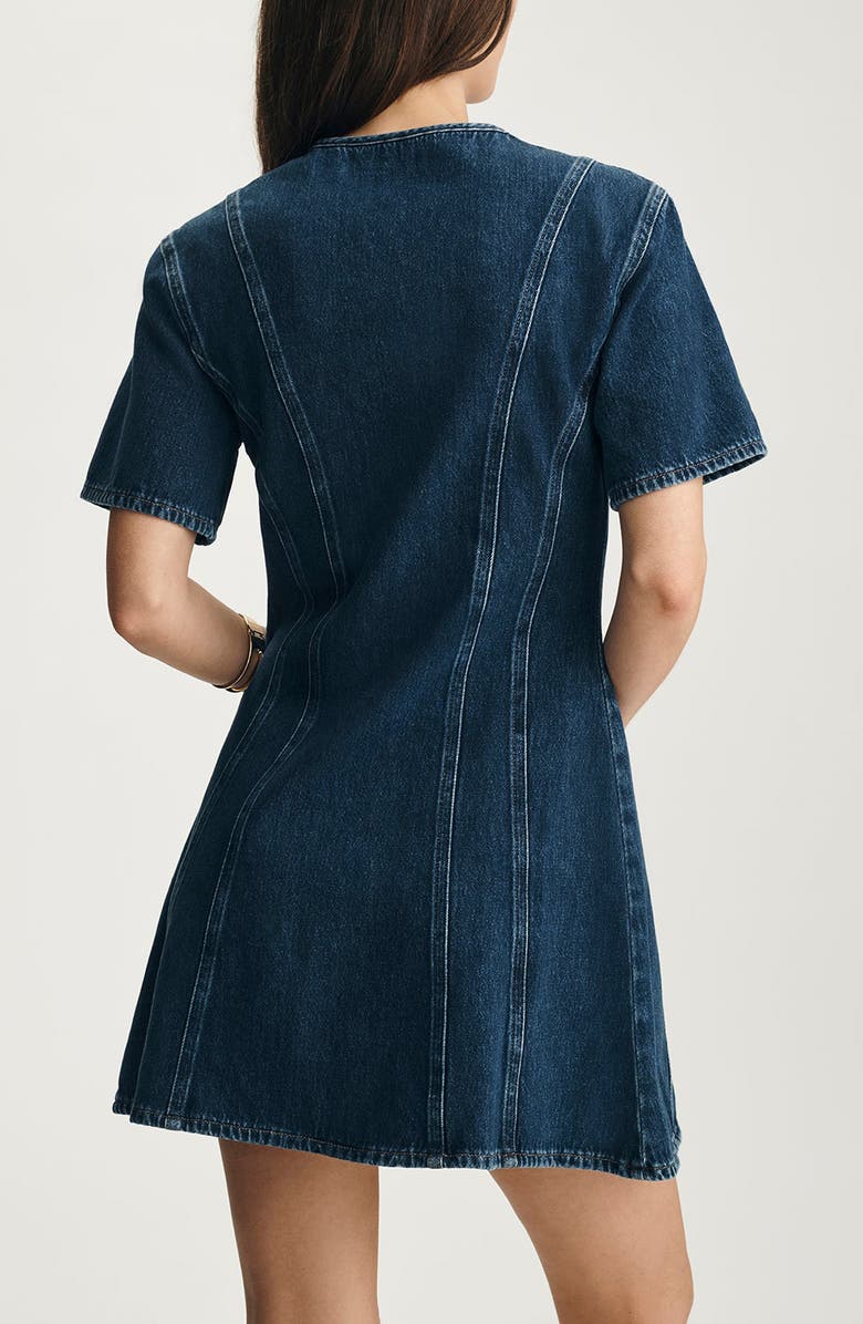 Mavi Jeans Kristy Cotton Denim Shirtdress, Alternate, color, 