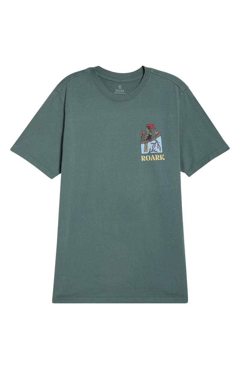 Roark Enjoy Cotton Graphic T-Shirt, Alternate, color, Slate Green