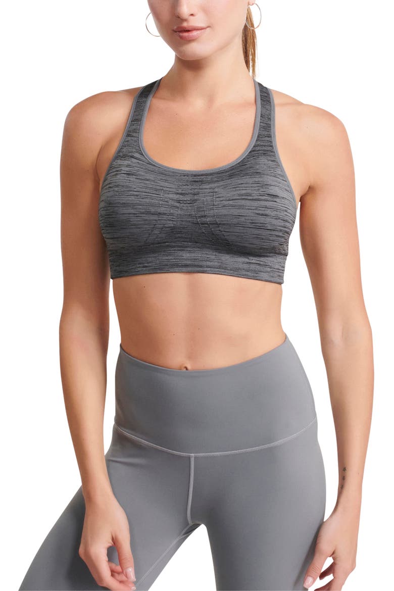 The Nowsunday Racerback Sports Bra, Main, color, Quiet Shade