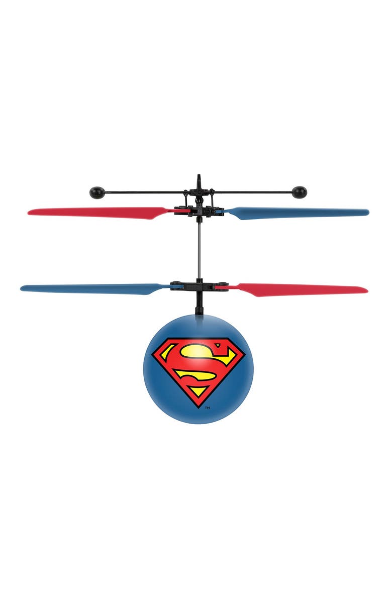 WORLD TECH TOYS DC Justice League Superman IR UFO Ball Helicopter, Alternate, color,