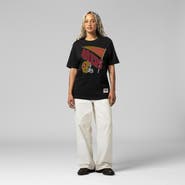 Mitchell & Ness Women's Mitchell & Ness Black San Francisco 49ers Team Dynamic Boyfriend T-Shirt