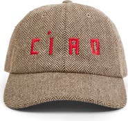 Clare V. Wool Adjustable Baseball Cap