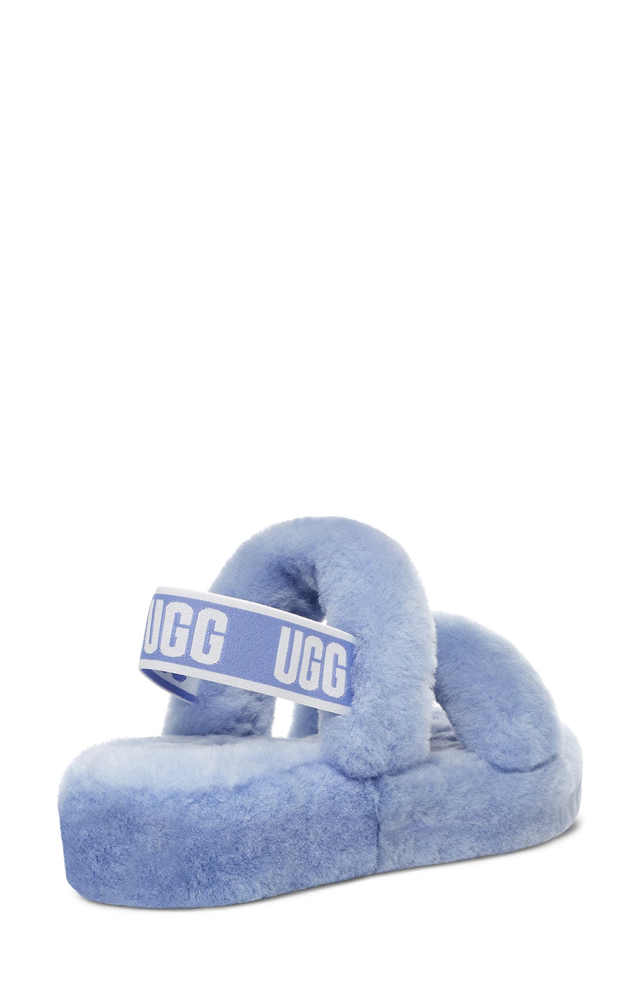 Oh Yeah Slingback Slipper, Alternate, color, CORNFLOWER