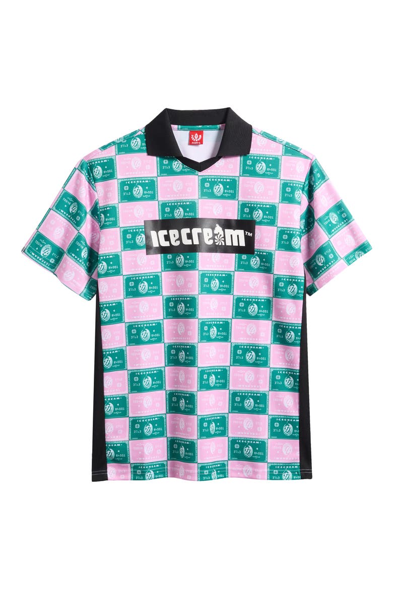 Connor Short Sleeve Soccer Jersey, Alternate, color, ORCHID
