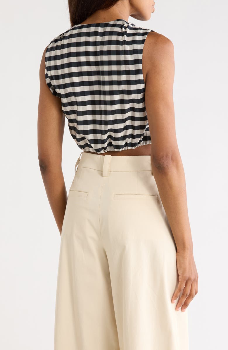 A.L.C. Brooklyn Top, Alternate, color, Black/ Tan